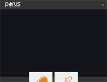 Tablet Screenshot of poruslabs.com